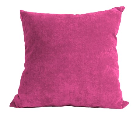 Cojín decorativo Grande Fuscia Tornasol con funda desmontable y suave relleno de fibra microgel 100% poliéster, medidas 50 cm x 50 cm.